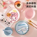 Sanrio Meiledi Big Ear Dog Ceramic Bowl And Dish Set For Home Use Thickened And High Beauty Tableware preview-2