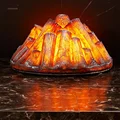 Modern Living Room Electric Fireplace Fireplaces Simulation Charcoal Flame Shape Home Background Wall Decoration Furnace Core preview-2