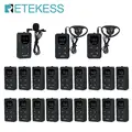 Retekess TT117 FM Wireless Tour Guide System 1 Transmitter 20 Receivers Voice Guide For Conference translator Excursion Factory