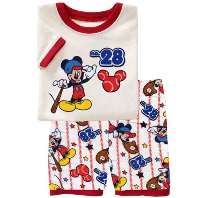 Disney Mickey Donald Duck Baby Clothing Girls Boys Cotton Suit for Children Two Clothes Sets for Babies Newborn Baby Clothes-animated-img