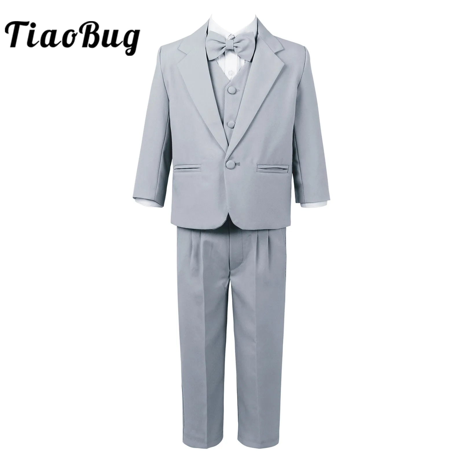 Boys Formal Suit Set Toddler Wedding Party Outfit Kids Infant Cute Gentleman  Tuxedo Birthday Clothing Buy Boy Gentleman,Gentleman Suit Boy,English Gentleman  Outfit Product On | Baby Boys Formal Suit Gentleman Wedding Tuxedo