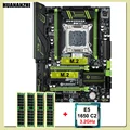 Huananzhi שילובים לוח אם למכירה x79 LGA2011 מעבד אינטל Xeon E5 1650 3.2GHz מותג גדול RAM 16G (4 * 4G) Reg ECC אספקת מחשב