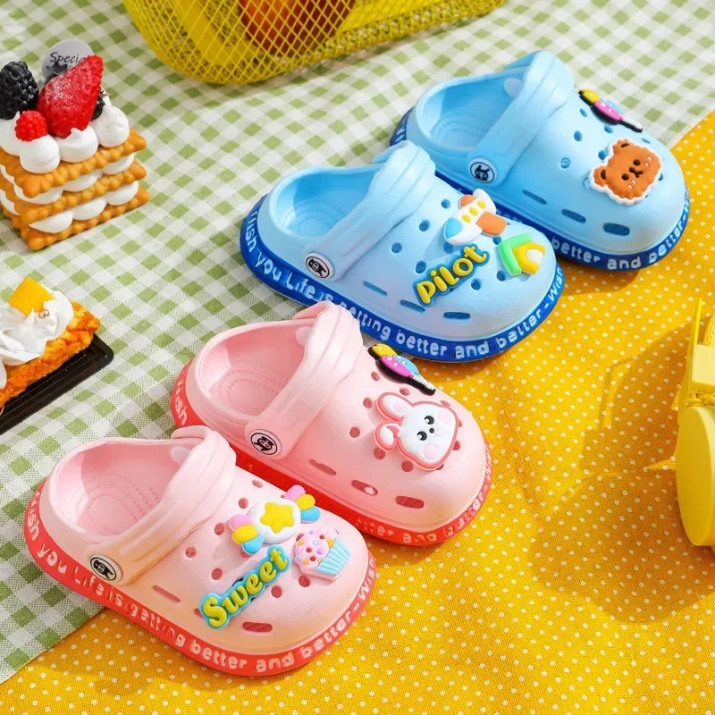 Summer Baby Shoes Sandals For Girls Boy Mules Baby Girl Shoes Cartoon Sandal Infantil Boy Children's Garden Shoes New products-animated-img