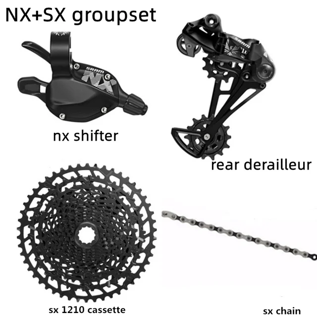 gx derailleur on sx cassette