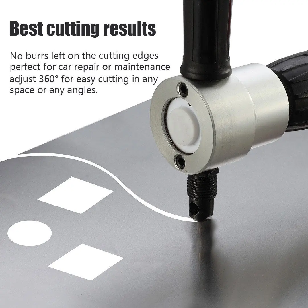 Double Head Metal Sheet Cutting Saw Knife Cutter Nibbler Metal