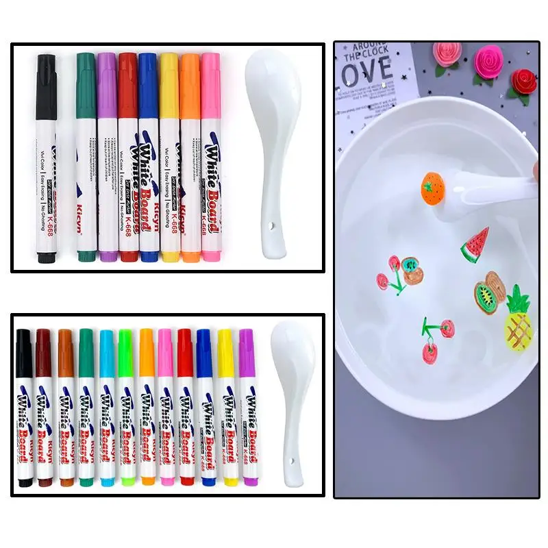 Magical Water Painting Pen Colorful Mark Pen Markers Floating Ink Pen