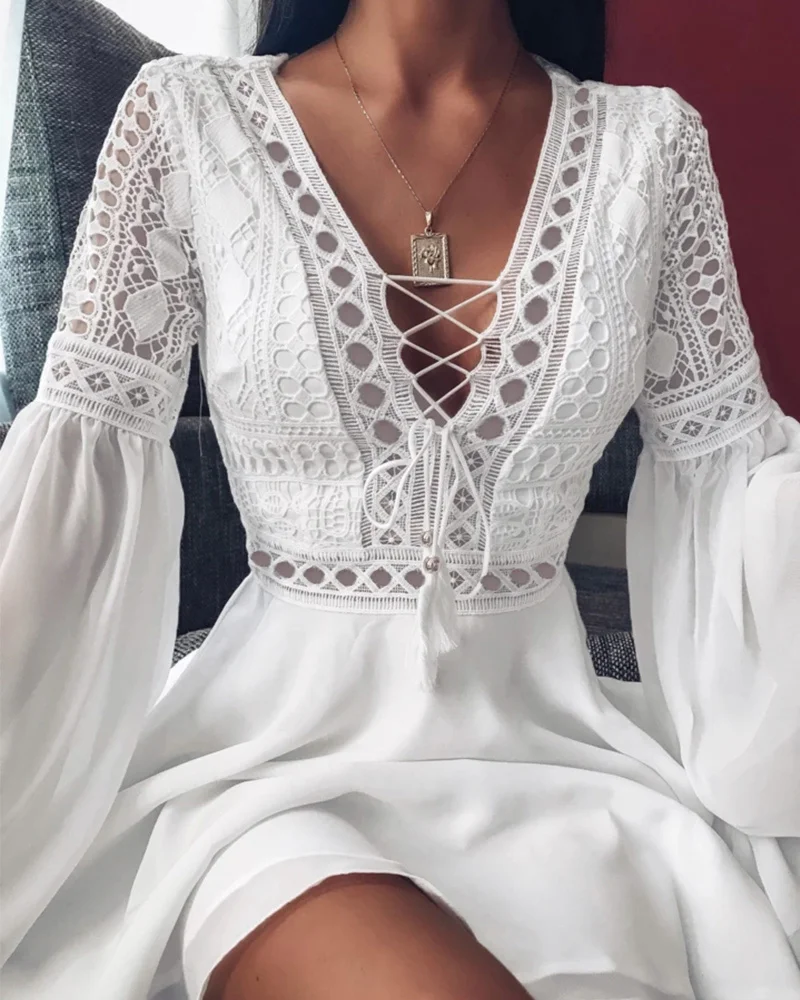 Women's A Line Dress Short Mini Dress 