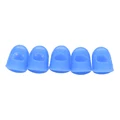 5pcs/Lot Multifunctional Silicone Thimbles Hollowed Out Breathable Protective Finger Sleeve DIY Crafts Sewing Accessories preview-4