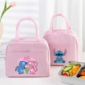 Stitch Insulated Lunch Bag, Durable Portable Lunch Box Storage Bag, Thermal Cooler Handbag For Work Office Beach Picnic preview-1