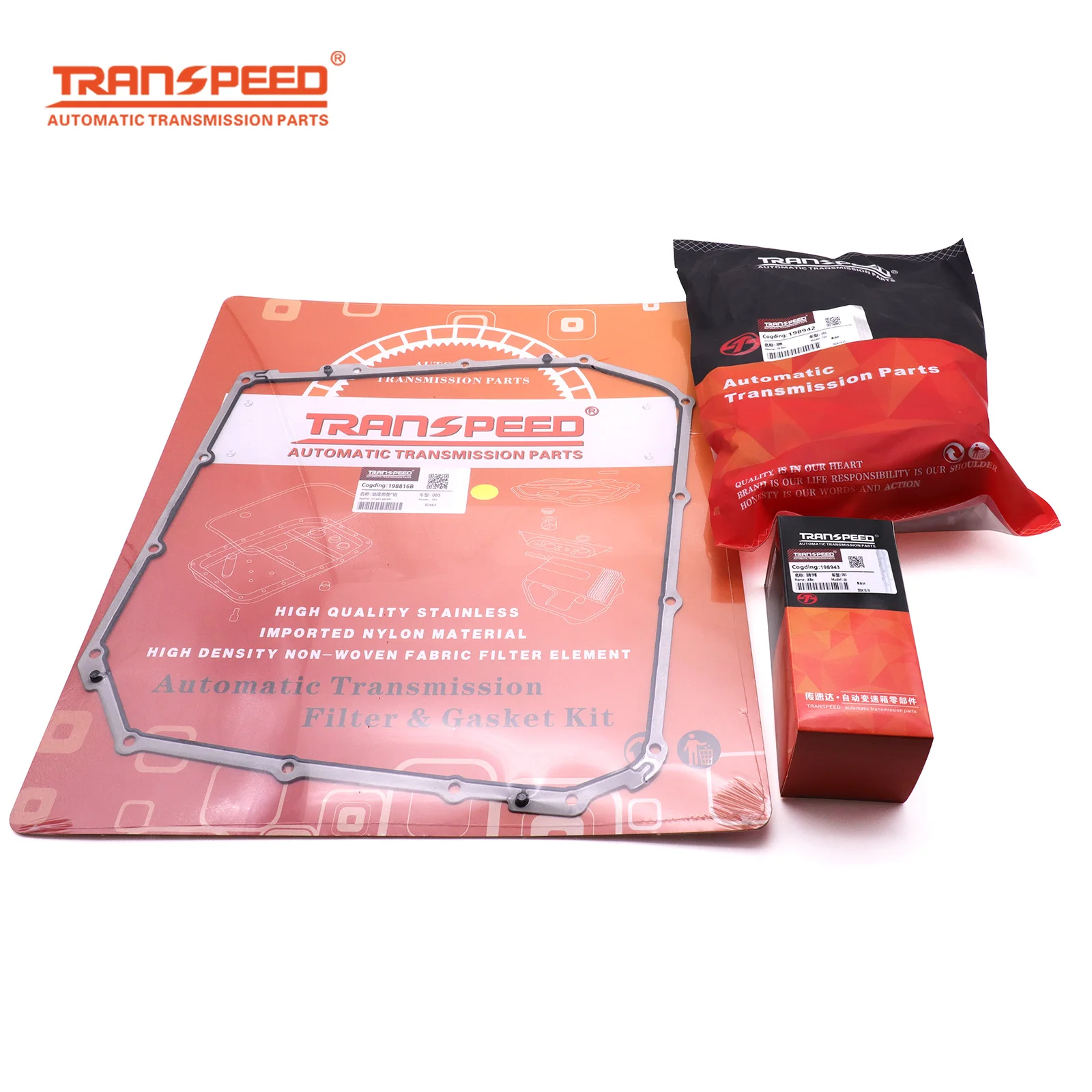 TRANSPEED 0B5 DSG DL501 0B5325429E Transmission Oil Filter Oil Pan Gasket Oil Filter Repair Kit For AU-DI A4/A5/Q5/RS6 2008 On-animated-img