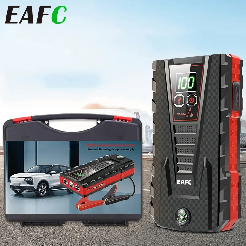 EAFC Compact Car Jump Starter Power Bank 400A, 12V, 20000 mAh