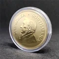 South Africa Saudi Africa Krugerrand Gold Coin Paul Kruger Collectible Coins preview-3