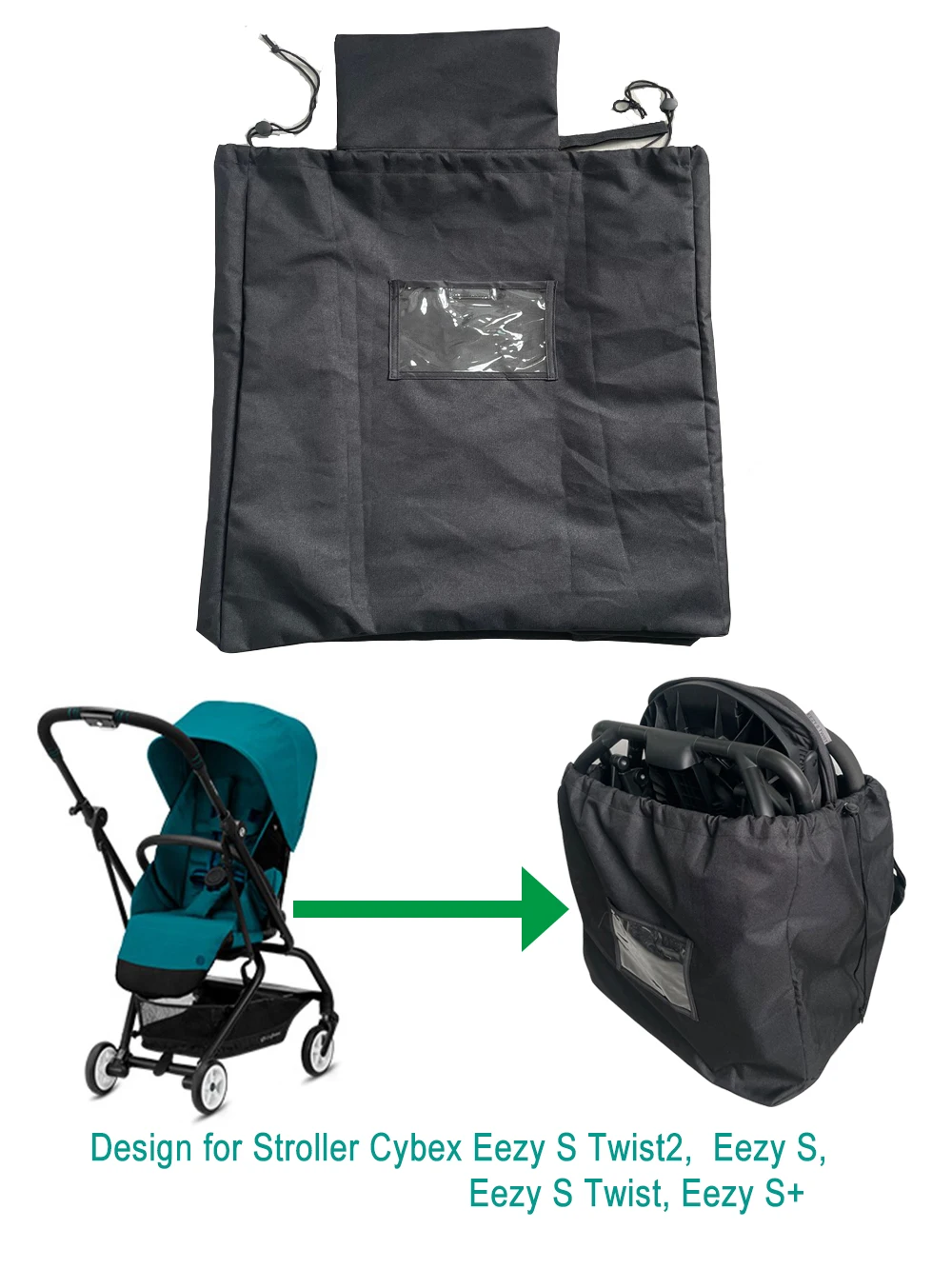 gb qbit stroller travel bag