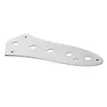 Shiny Steel 5 Holes Control Plate for Guitar Standard Size Chrome preview-5