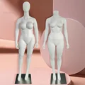 Plus Size Women's Clothing Mannequins Fiberglass Props Female Full Body Sports Mannequin Fat Woman Mannequin Display Stand preview-2