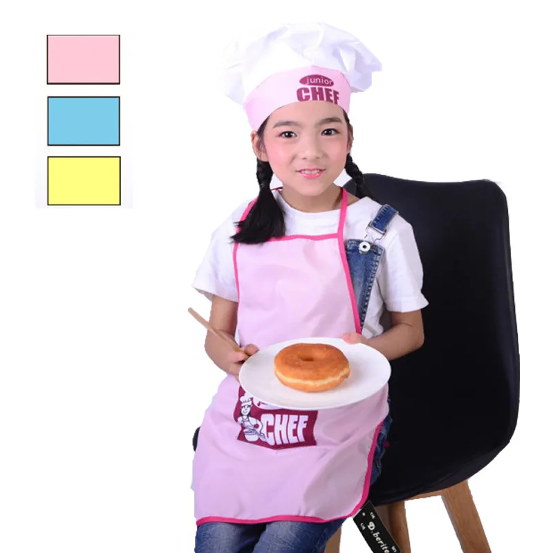 junior chef apron and hat