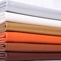 1Pc 100*140cm Litchi PU Leatherette Faux Leather Fabric Synthetic for Sewing Bow Bag Brooches Sofa Car DIY Hademade Material preview-1