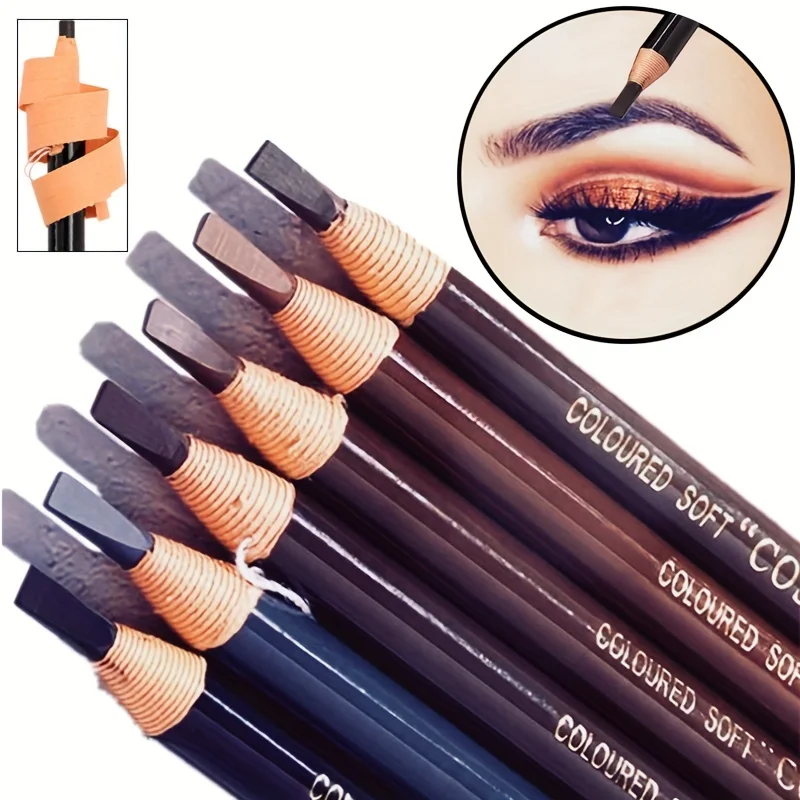 Tear Off Pull Line Eyebrow Pencil, Not Sharpen Need Eyebrow Pencil, Natural Color Rendering, Sweat Proof And Smudge Proof Eyebro-animated-img