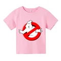 Summer Boys/Girls 4-14t Cartoon Cotton Funny Ghostbusters Game Print Short Sleeve Children T-Shirt preview-4
