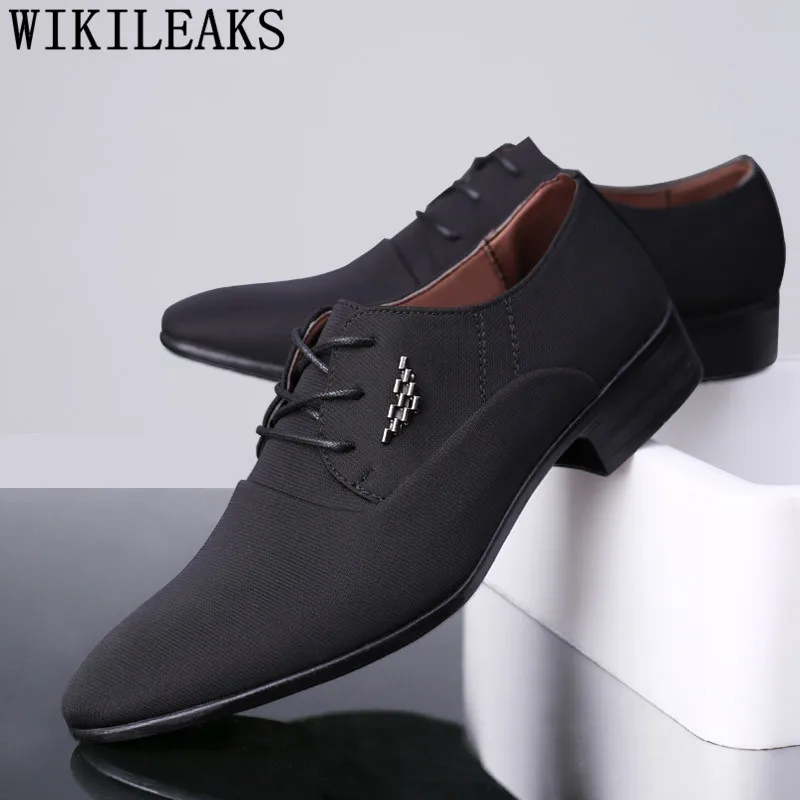 canvas mens dress shoes