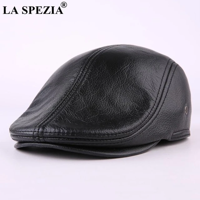 LA SPEZIA Classic Beret Caps Men Warm 