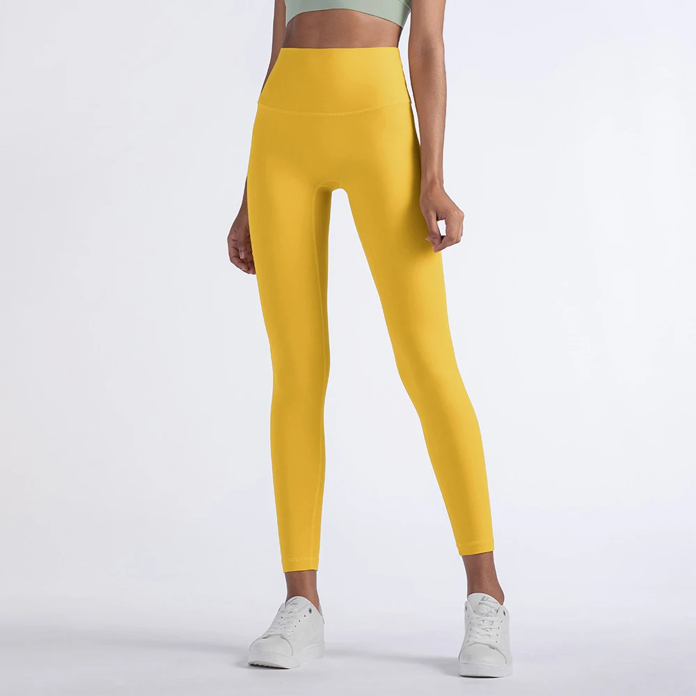 קנו כושר, פיתוח גוף  Vnazvnasi 2023 Hot Sale Fitness Female Full Length  Leggings 19 Colors Running Pants Comfortable And Formfitting Yoga Pants