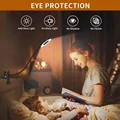 LED Reading Light with Clamp 3 Color & 10 Brightness Desk Lamp Flexible Gooseneck Book Lamp Kids Reading Night Light Book Light preview-4