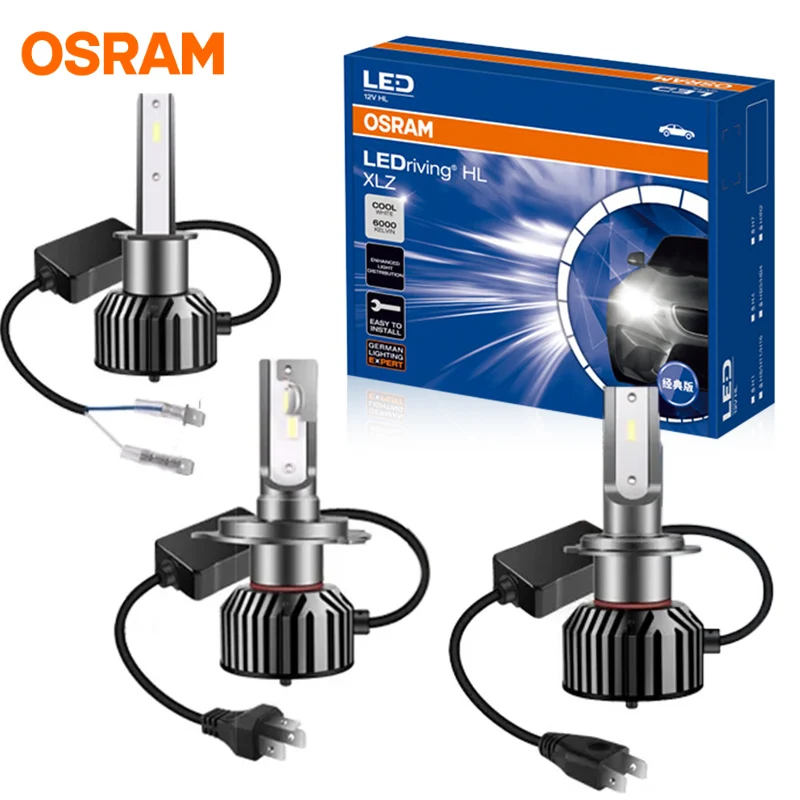 OSRAM Ledriving H7 LED H4 H8 H11 9005 HB3 9006 HB4 LED Bulbs For Cars 6000K  Auto Headlight Superior Lamps Turbo LED 50W 25000LM
