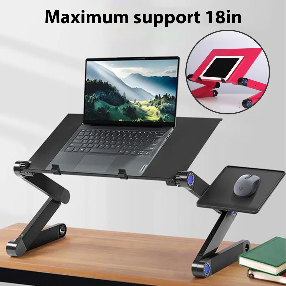 Computer Stand Adjustable Folding Laptop Stand Laptop Folding Table Ventilation Stand for Macbook Pro Accessories Bracket-animated-img