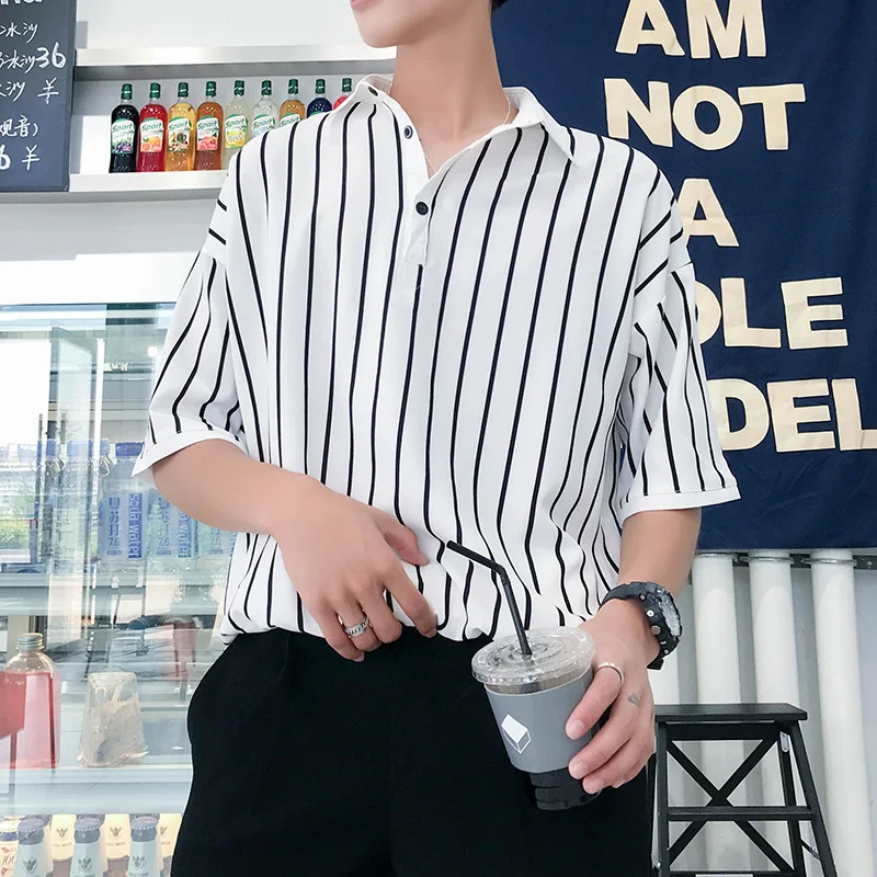 mens shirts with vertical stripes