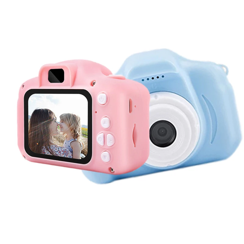 Children Kids Camera Educational Toys for Baby Gift Mini Digital Camera 1080P Projection Video Camera with 2 Inch Display Screen-animated-img