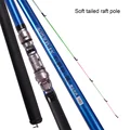 1pcs New Soft tail raft rod 1.3/1.5/1.8m/2.1m 2 segment cuttage grafting fishing rod throwing pole preview-2