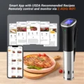 INKBIRD ISV-300W WiFi Sous Vide Machine Waterproof Sous Vide Cooker APP Remote Control with Recipes Alarm Timer Booking Function