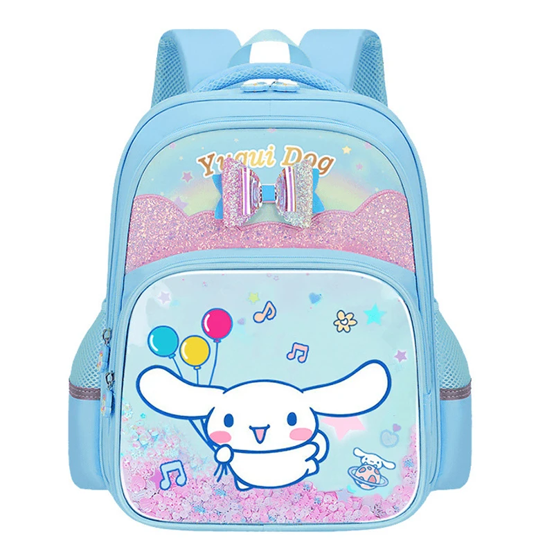 Cinnamoroll Kuromi Melody Cartoon Large Capacity School Bag, Multiple Pockets Waterproof Durable Backpack, Travel, and Daily Use-animated-img