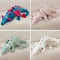 Big Size Lovely Green Snow Dino Plush Toy Stuffed Animals Soft Cute Evil Dragon Anime Dolls Baby Hug Pillow Decor for Kids Gifts