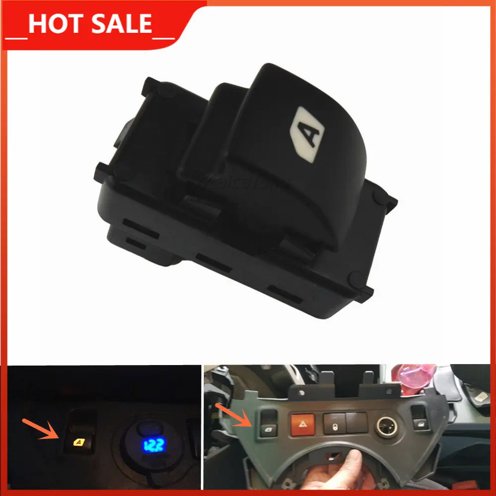 6490.HQ 4pins Car Window Control Switch Electric Power Passenger Side For  Peugeot 207 6490HQ - AliExpress