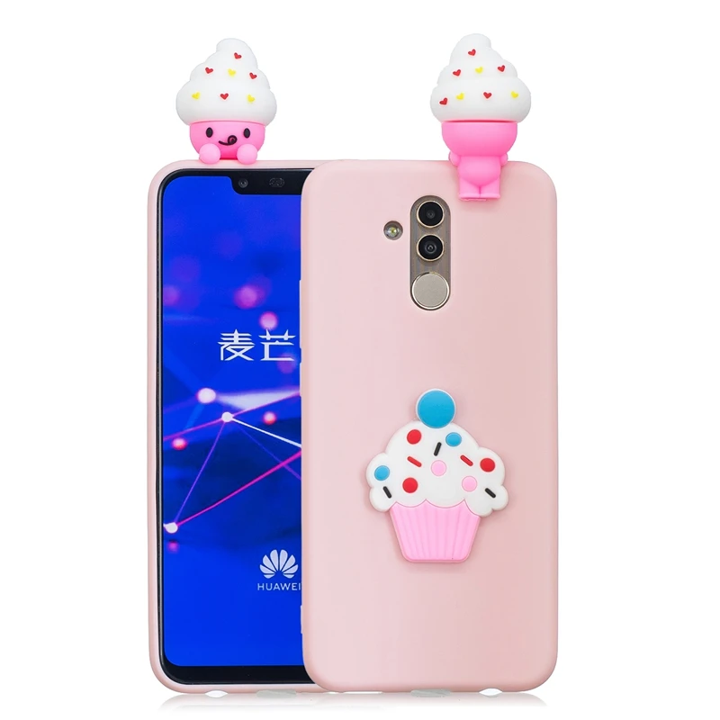 Etui Huawei P20 Lite Case Cover on Huawei P20 Pro 3D Bear Panda Unicorn  Silicone Case for Funda Huawei P20 Lite Case Telefon tok