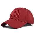 Cheap Wholesale Solid Embroidery Outdoor Hiking Male Boys Men Baseball Caps Golf Cap Travel Unisex Women  Girls Baseball Hats preview-3