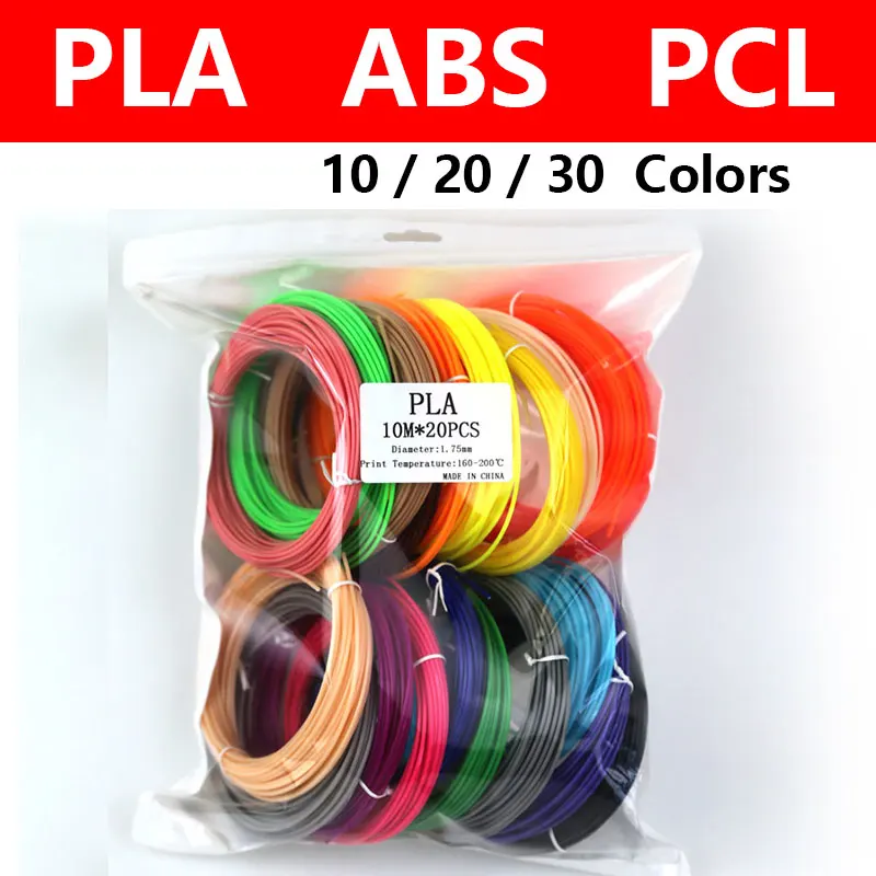 Pcl Filament For 3d Pen Filament Diameter 1.75mm 100m Plastic Filament For  3d Printer Pen Child-safe Refill