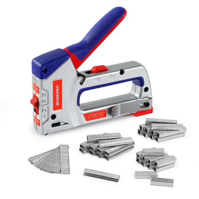 Купить Электроинструменты | WORKPRO 4 IN 1 Heavy Duty Staple Gun for ...