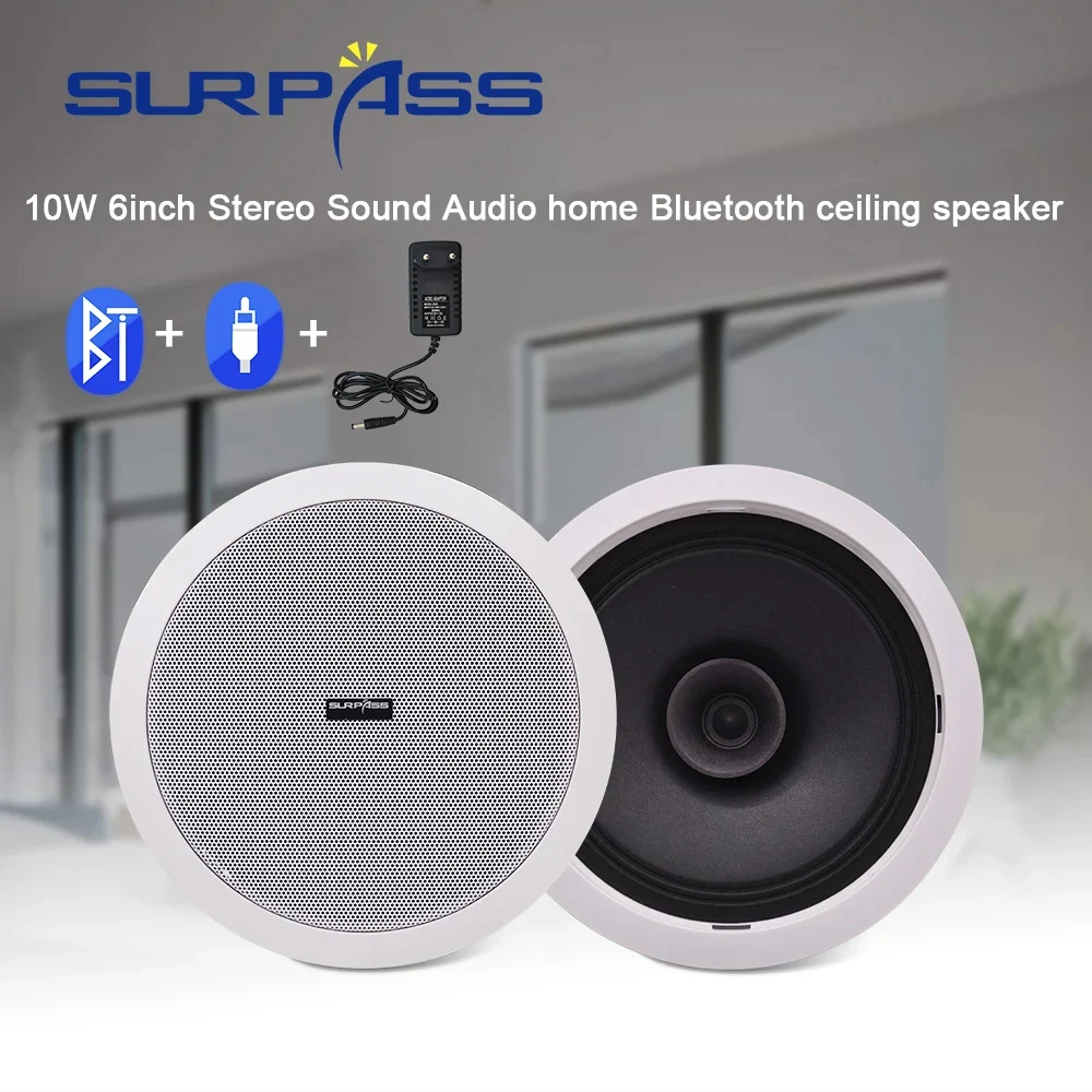 ceiling speaker with built in amplifier