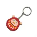 Yantjouet 5pcs Key chain For DIY 2.5cm Hama Beads Handmake Accessary Iron Beads preview-3