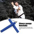 Fitness Nunchaku Martial Arts Sponge Kung Fu Practice Stick Chinese Equipment for Working-out Comfortable Decoration preview-3