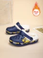 Winter Kids Sandals Fur Children's Slippers Baby Girls Shoes Non-Slip Clogs Cartoon Cute Infant Girls Sandals Boys Shoes preview-3