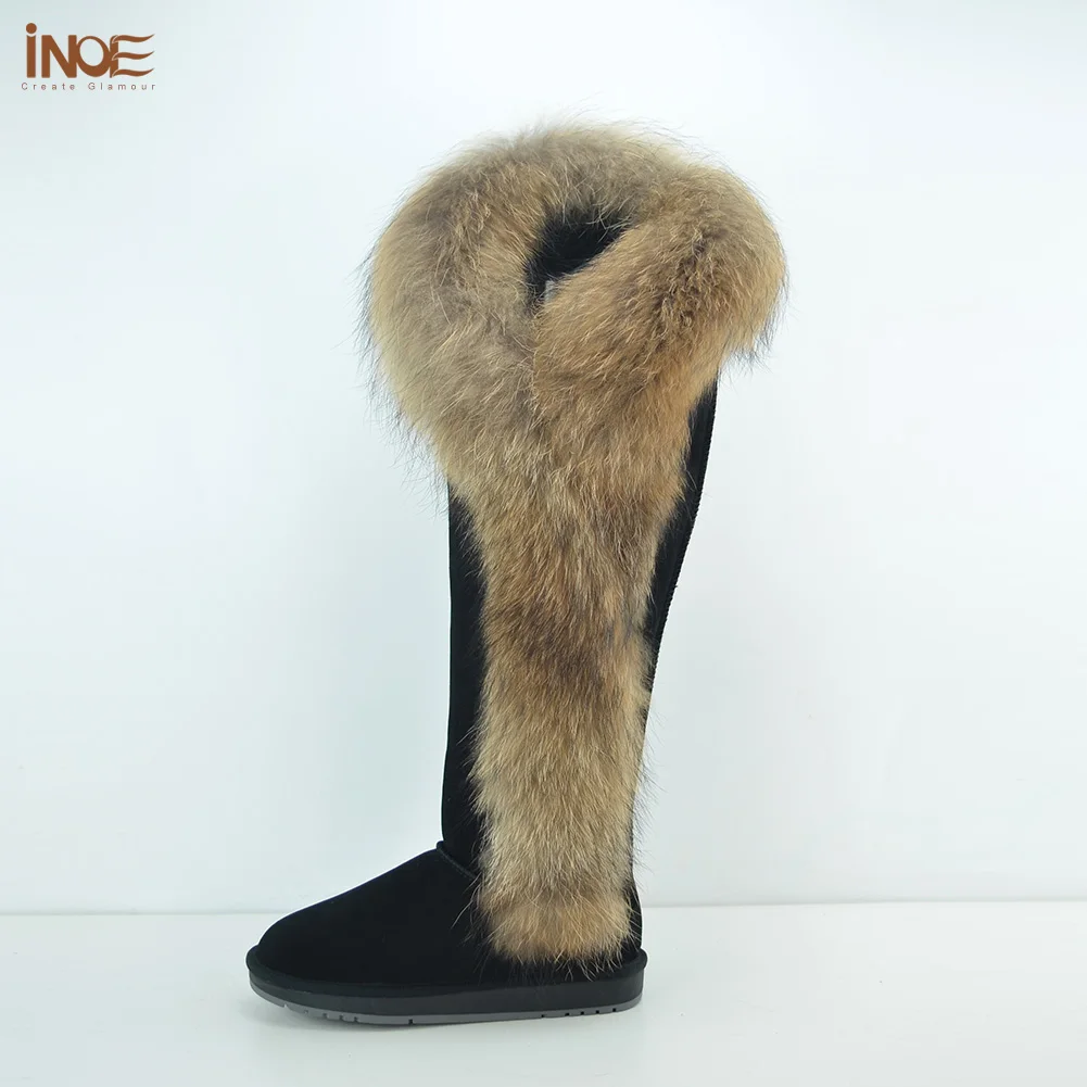 womens tall winter boots with fur