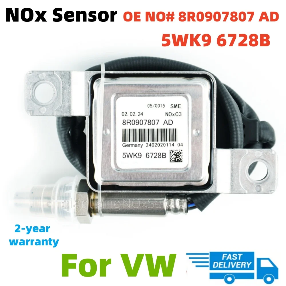 5WK96728B 5WK9 6728B 8R0907807AD 8R0 907 807AD Nitrogen Oxide Nox Sensor For VW Audi Q5 A8-animated-img