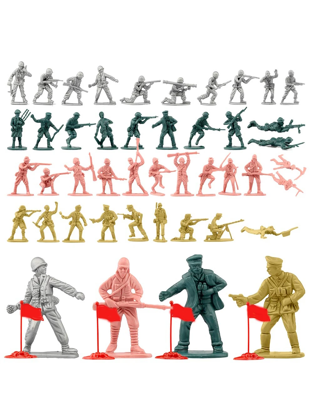 Купить Экшн и фигурки для фигурок | ViiKONDO Army Men Toy Action Figure ...