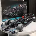 Technical F1 42171 1:8 1642PCS W14 E Merchandise Building Blocks Super Race Car Assembly Model Vehicle Toys Bricks for Boy Gifts preview-1