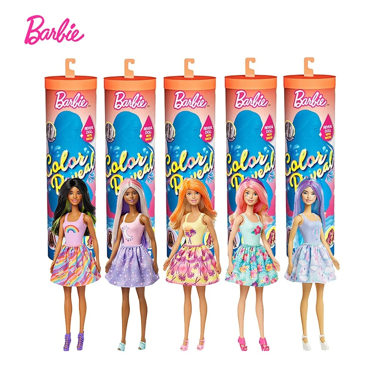 barbie doll colour box