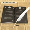 A5 Anime Death Note Notebook Set Leather Journal Collectable Death Note Notebook School Large Anime Theme Writing Journal preview-4